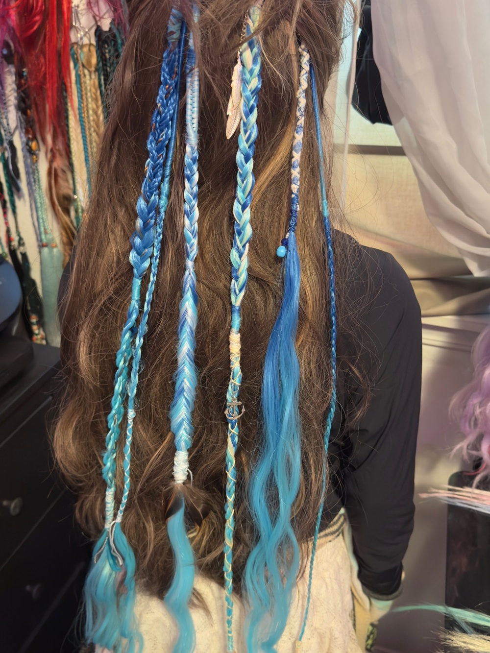 Long Mermaid,  beach, vibe hair extensions